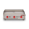 PLANCHA A GAS TORREY 3 QUEMADORES A. INOX 430