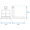 BASCULA DE RECIBO TORREY PCP-500 ACERO INOXIDABLE