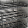 CONGELADOR IMBERA VFS24 ACERO INOX PUERTA CRISTAL